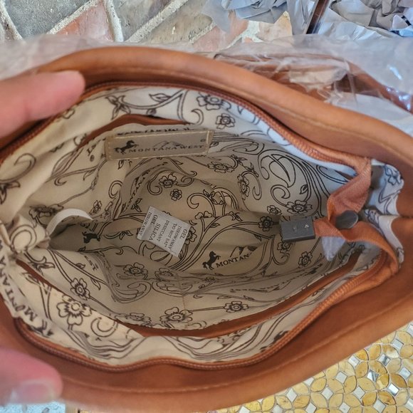 Montana West Brown Concho Crossbody NWT - Picture 7 of 7